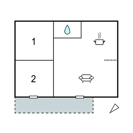 Apartament 2 Bedroom Cozy In